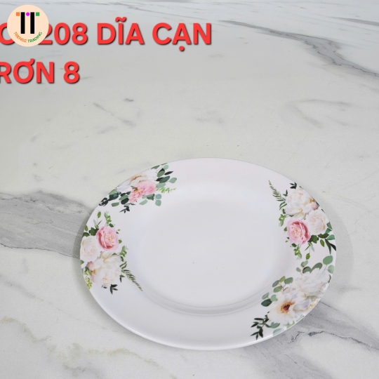 DĨA CẠN TRƠN 8 MELAMINE