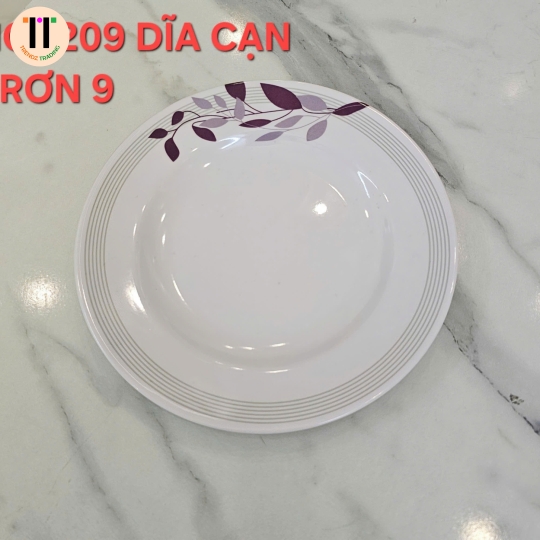 DĨA CẠN TRƠN 9 MELAMINE