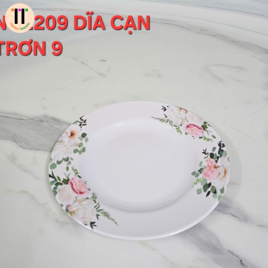 DĨA CẠN TRƠN 9 MELAMINE