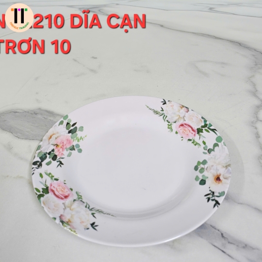 DĨA CẠN TRƠN 10 MELAMINE