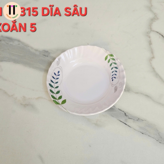 DĨA SÂU XOẮN 5 MELAMINE