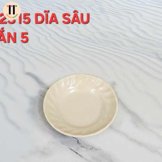DĨA SÂU XOẮN 5 MELAMINE