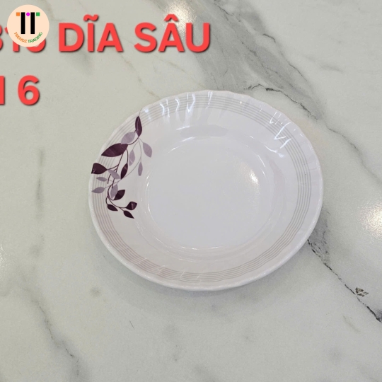 DĨA SÂU XOẮN 6 MELAMINE