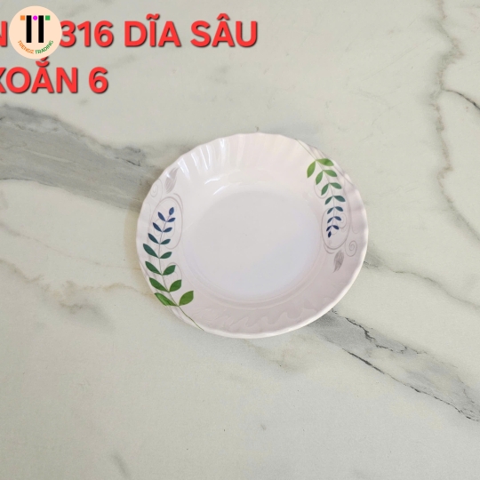 DĨA SÂU XOẮN 6 MELAMINE
