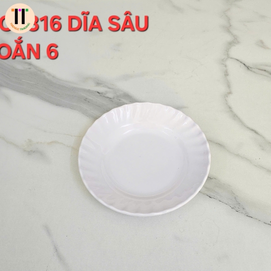 DĨA SÂU XOẮN 6 MELAMINE