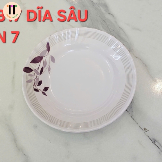 DĨA SÂU XOẮN 7 MELAMINE