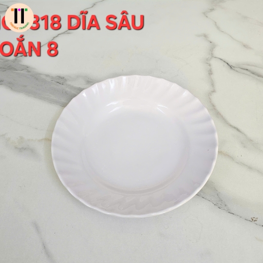 DĨA SÂU XOẮN 8 MELAMINE
