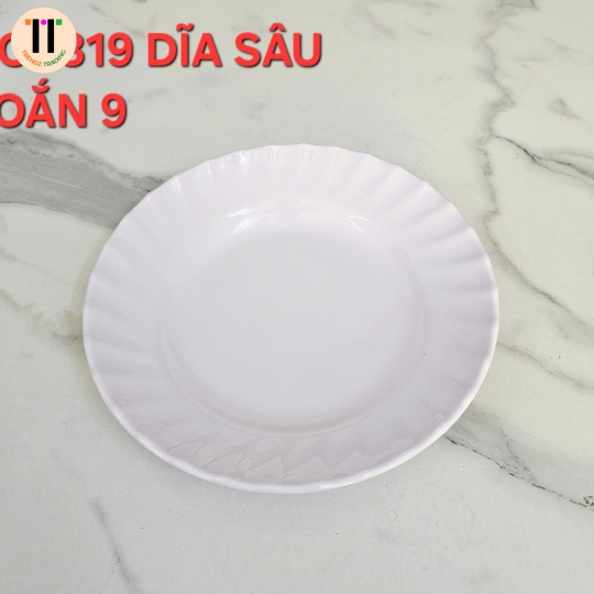 DĨA SÂU XOẮN 9 MELAMINE