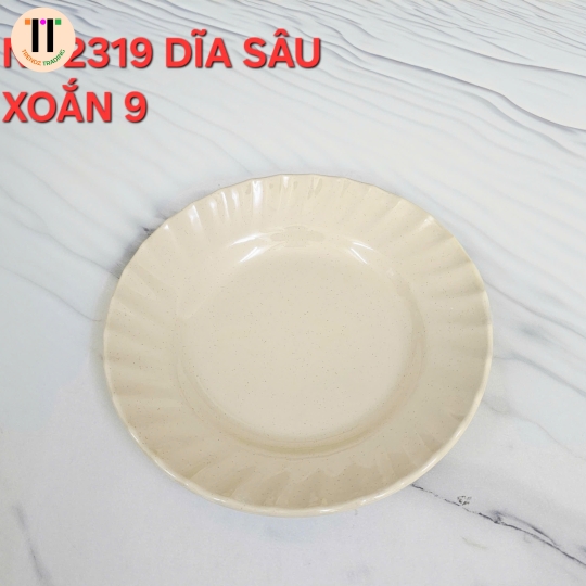 DĨA SÂU XOẮN 9 MELAMINE