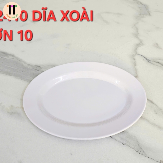 DĨA XOÀI TRƠN 10 MELAMINE