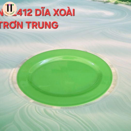 DĨA XOÀI TRƠN 12 MELAMINE