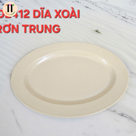 DĨA XOÀI TRƠN 12 MELAMINE