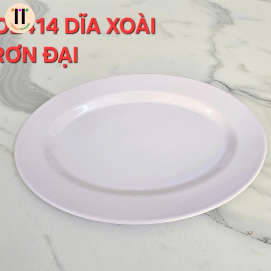 DĨA XOÀI TRƠN 14 MELAMINE