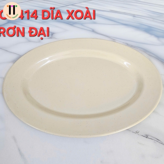 DĨA XOÀI TRƠN 14 MELAMINE
