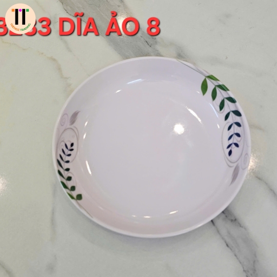 DĨA ẢO 8 MELAMINE