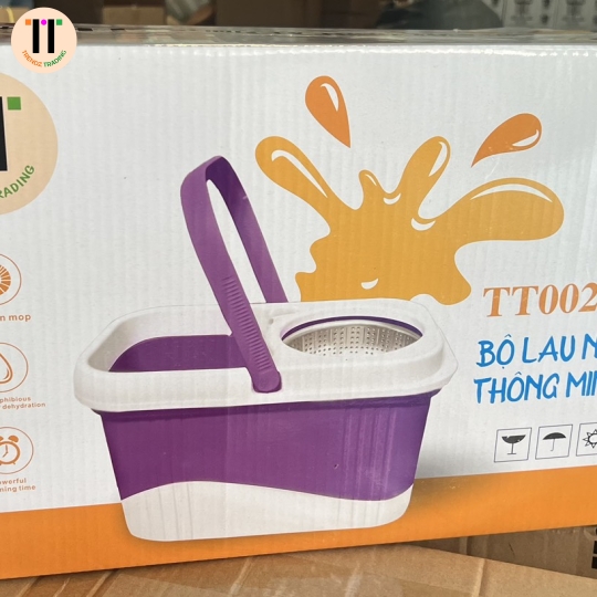 Bộ thùng lau nhà chữ nhật