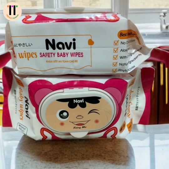 KHĂN BABY NAVI GẤU HỒNG 